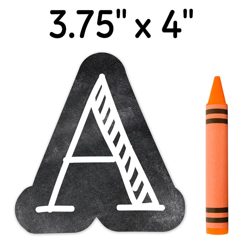 Creative Teaching Press CTP Chalkboard Punch-Out Letters for Classroom â€“ Essential Homeschool Supplies â€“ Top Back to School Supplies Creative Teaching Press - Image 3
